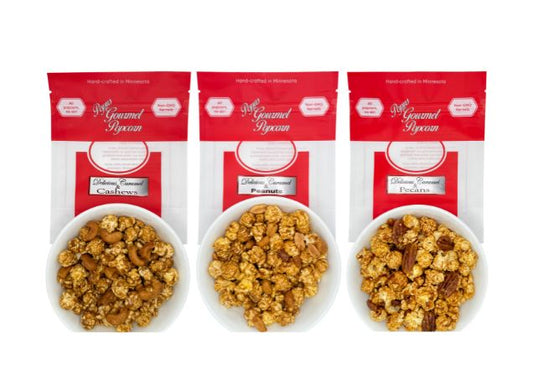 Popcorn with Nuts 3-Pack