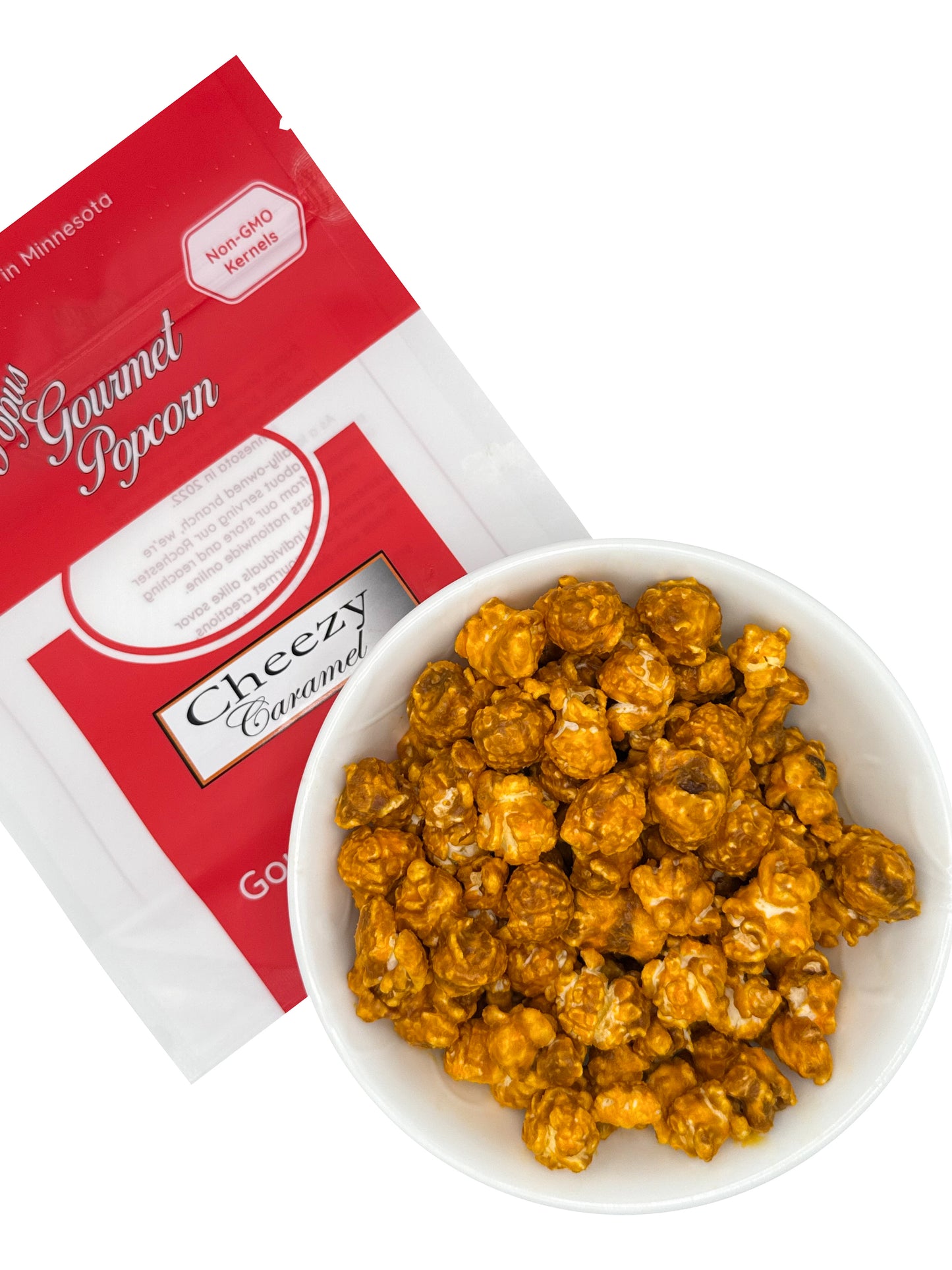 Cheesy Caramel Popcorn