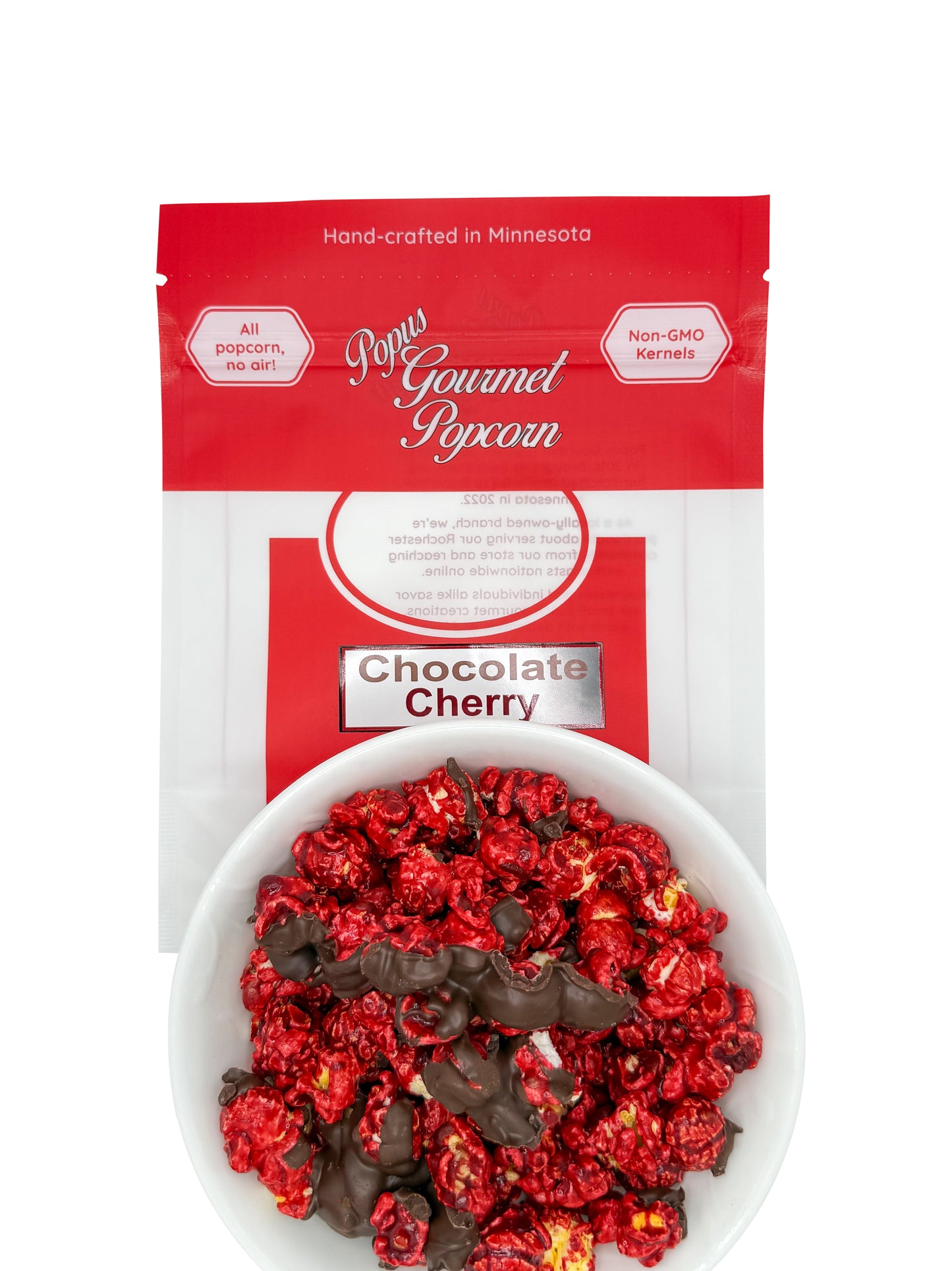 Chocolate Cherry Popcorn