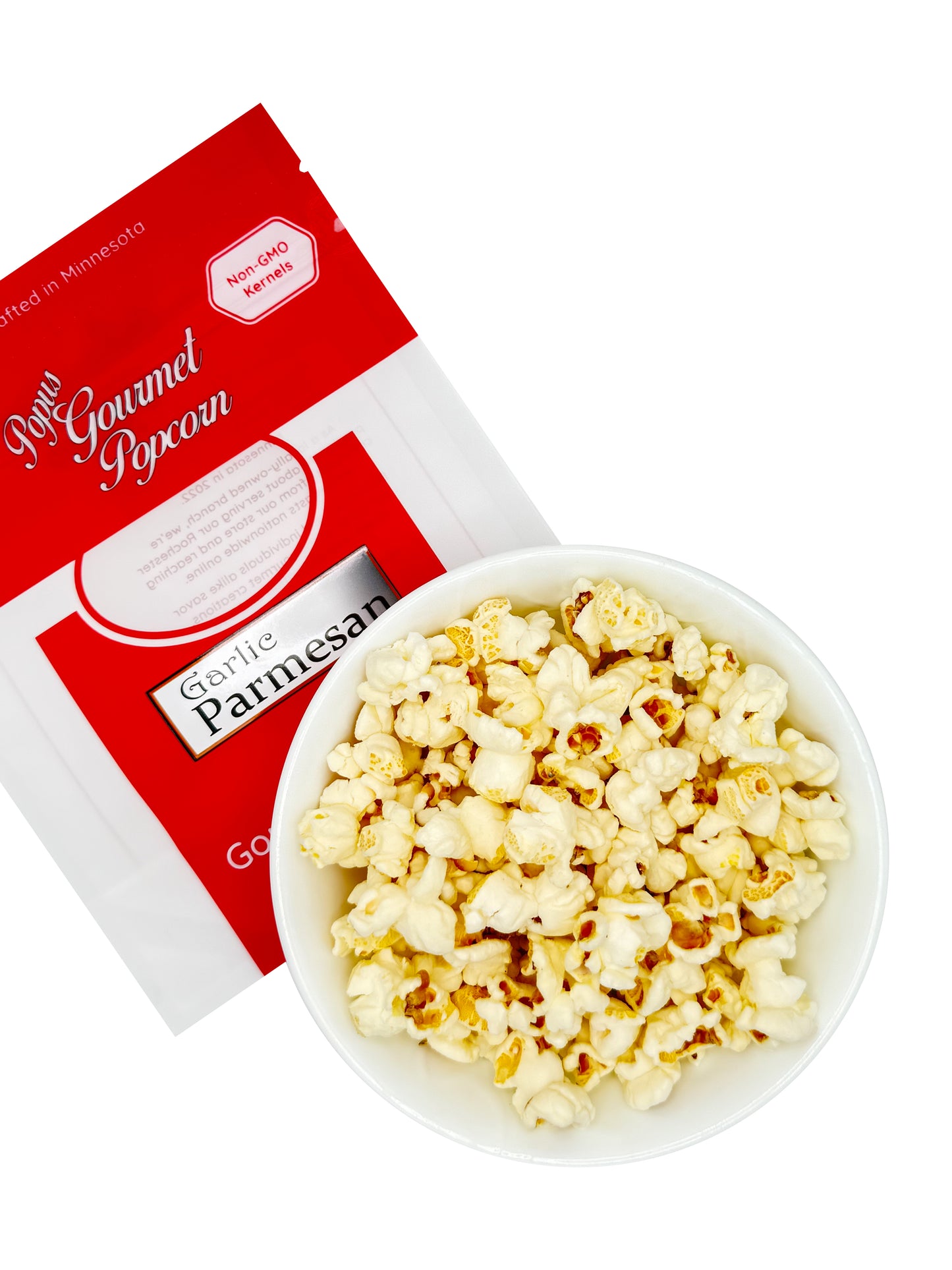 Garlic Parmesan Popcorn