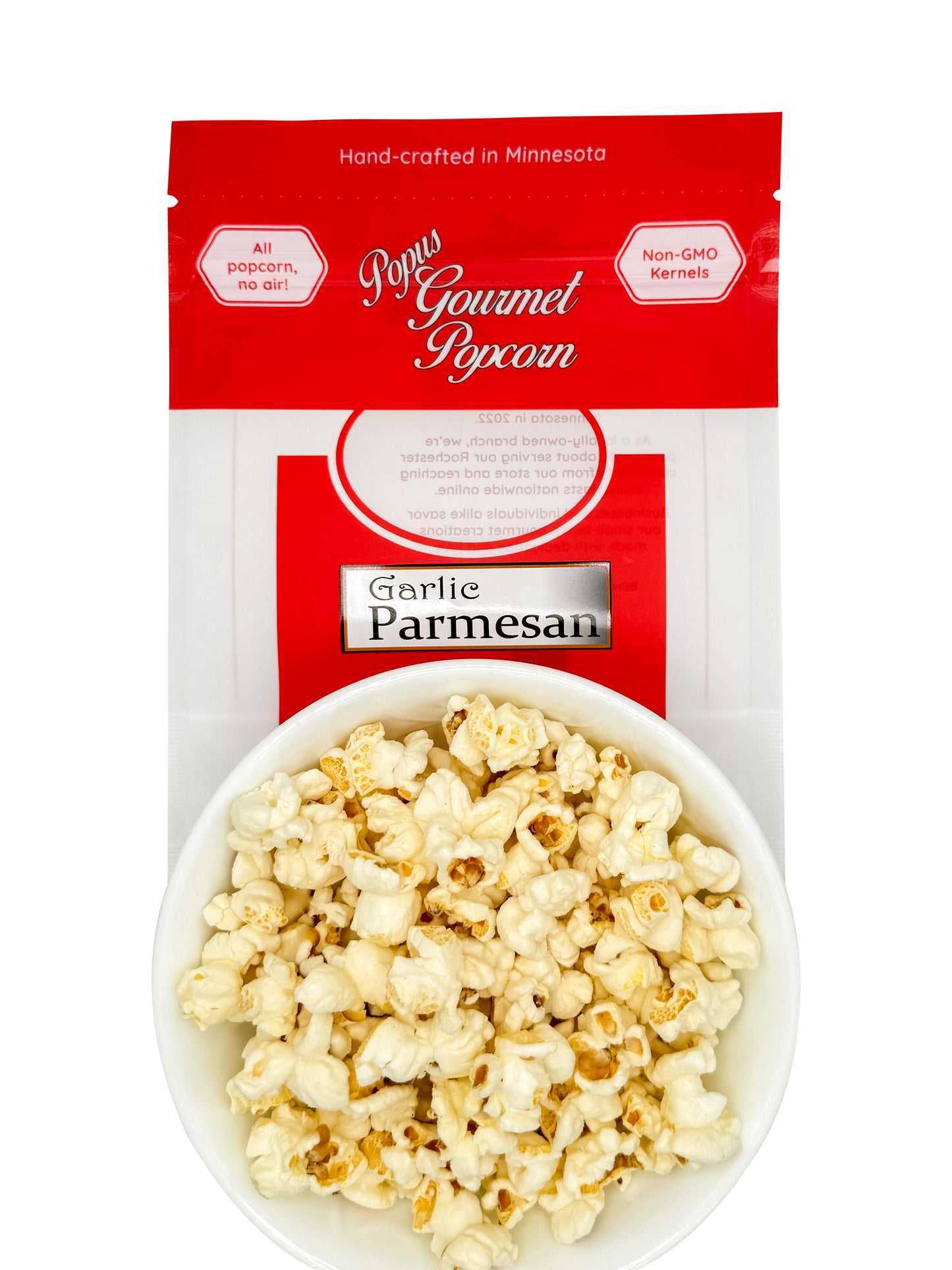 Garlic Parmesan Popcorn