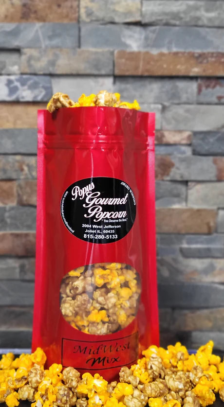 Popus Red Bag - King Size - Gourmet Flavors