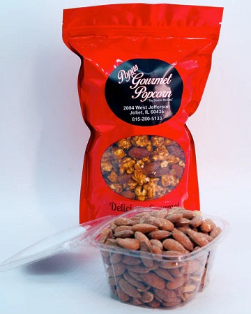 Popus Red Bag - King Size - Caramel and Almonds Mix