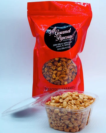 Popus Red Bag - King Size - Caramel and Peanuts Mix