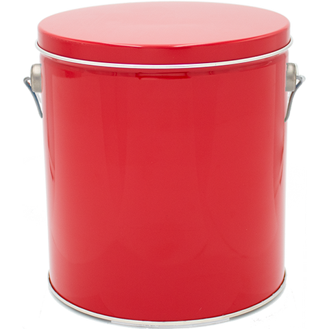 1- gallon red tin